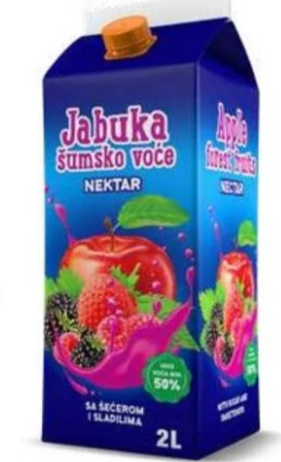 Nektar od jabuke i šumskog voća 2 l - Akcija u trgovini Eurospin
