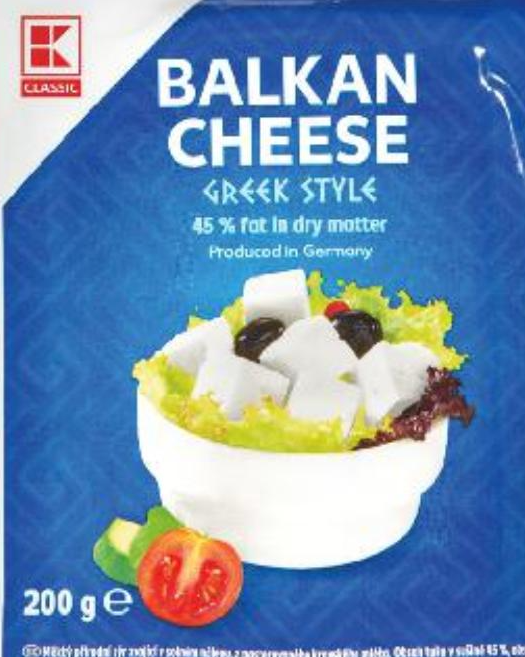 K-Classic Meki slani sir 200 g K Classic - Akcija u trgovini Kaufland