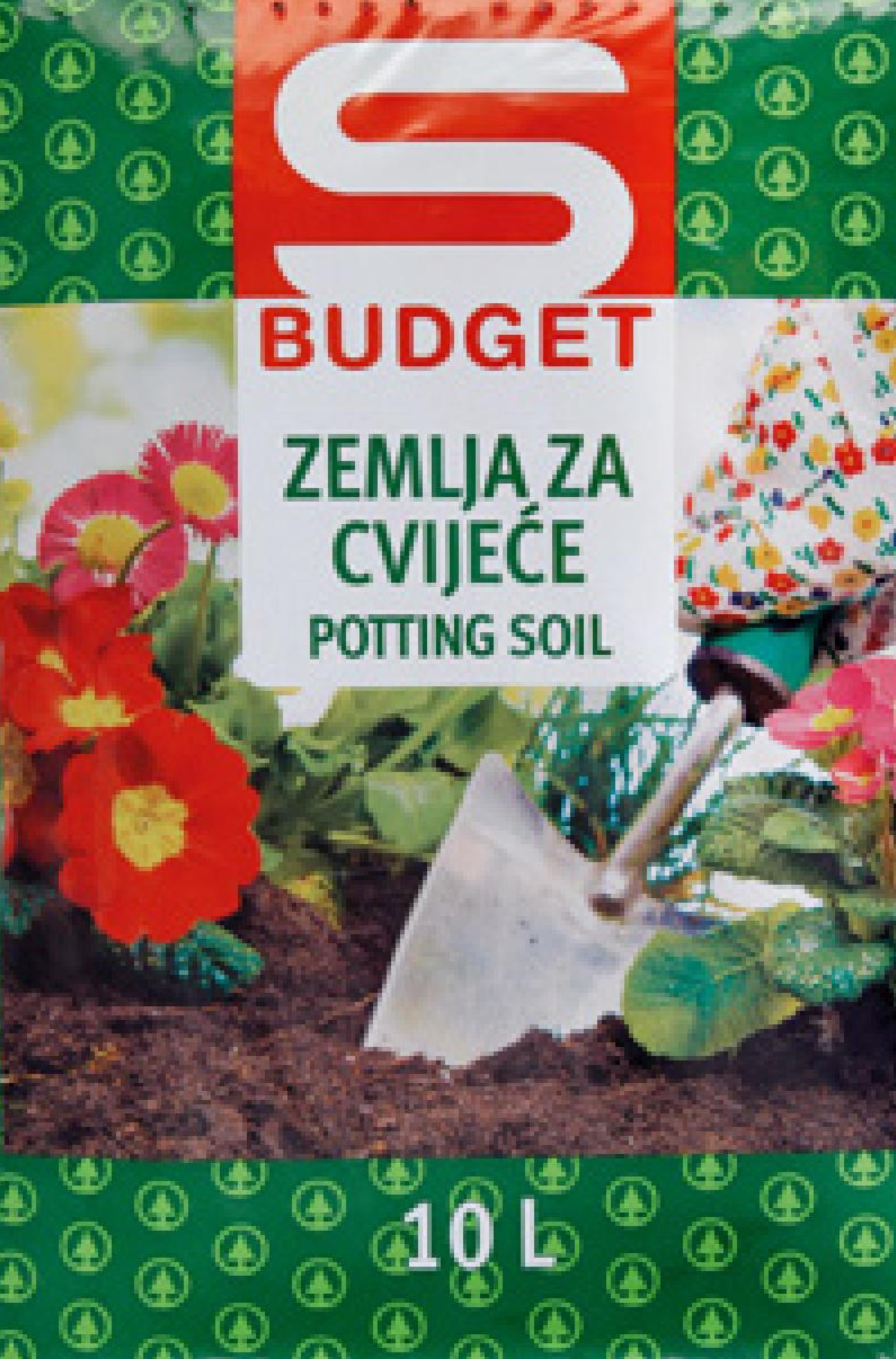 Zemlja za cvijeće 10 L Budget - Akcija u trgovini Spar