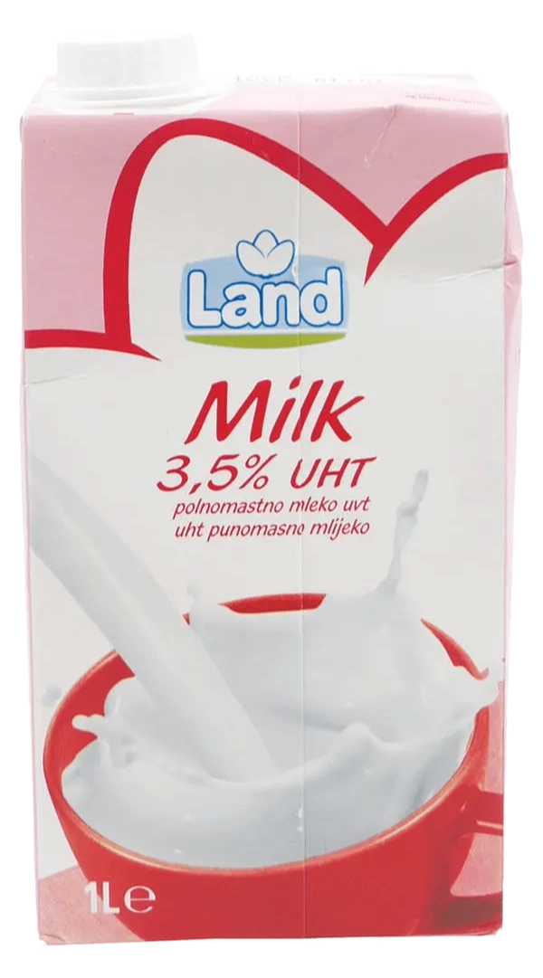 Trajno mlijeko 1 l Land - Akcija u trgovini Eurospin