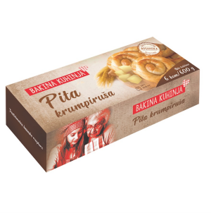 Bakina kuhinja Pita s krumpirom 600 g - Akcija u trgovini Studenac