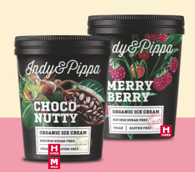 Indy & Pippa Bio sladoled 450 ml - Akcija u trgovini Tommy