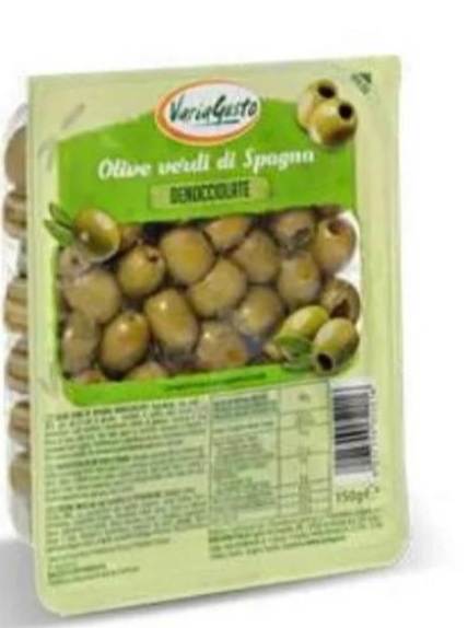 VariaGusto Masline zelene bez koštice 150 g - Akcija u trgovini Eurospin