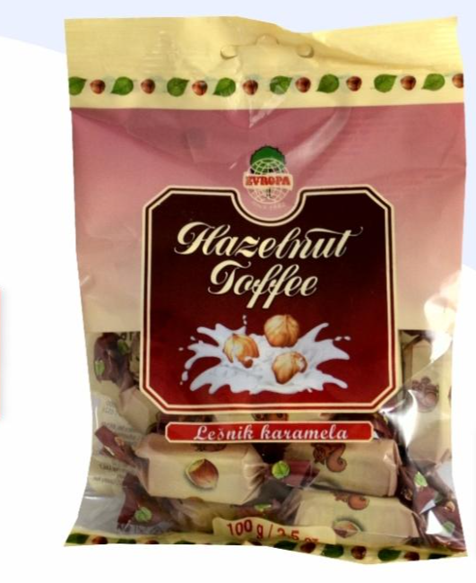 Bomboni Toffee 100 g - Akcija u trgovini Boso