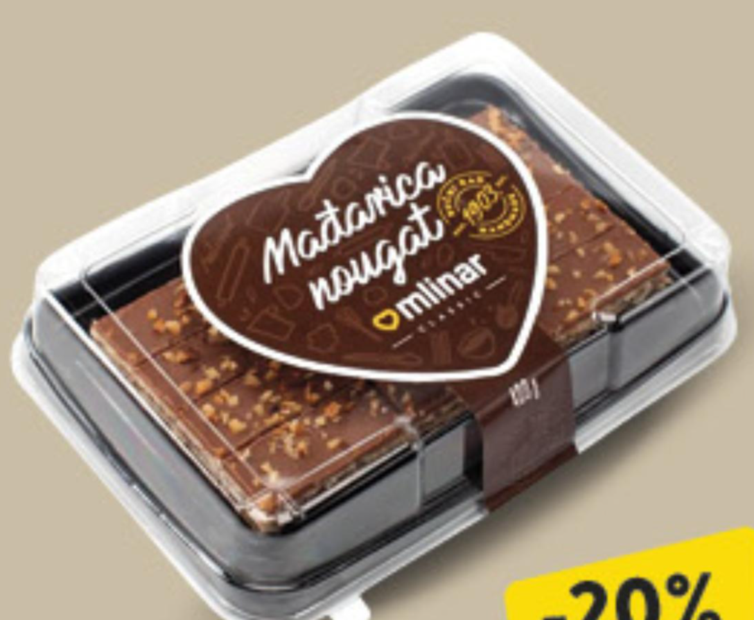 Mlinar Mađarica nougat 400g - Akcija u trgovini Konzum