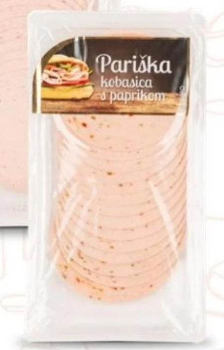 Parizer kobasica/s paprikom 150 g - Akcija u trgovini Eurospin