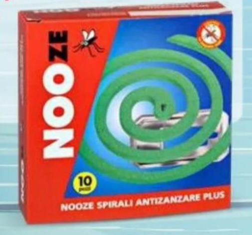Nooze spirala protiv komaraca 10 kom - Akcija u trgovini Eurospin