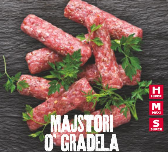 Sarajevski ćevapčići 400 g - Akcija u trgovini Tommy