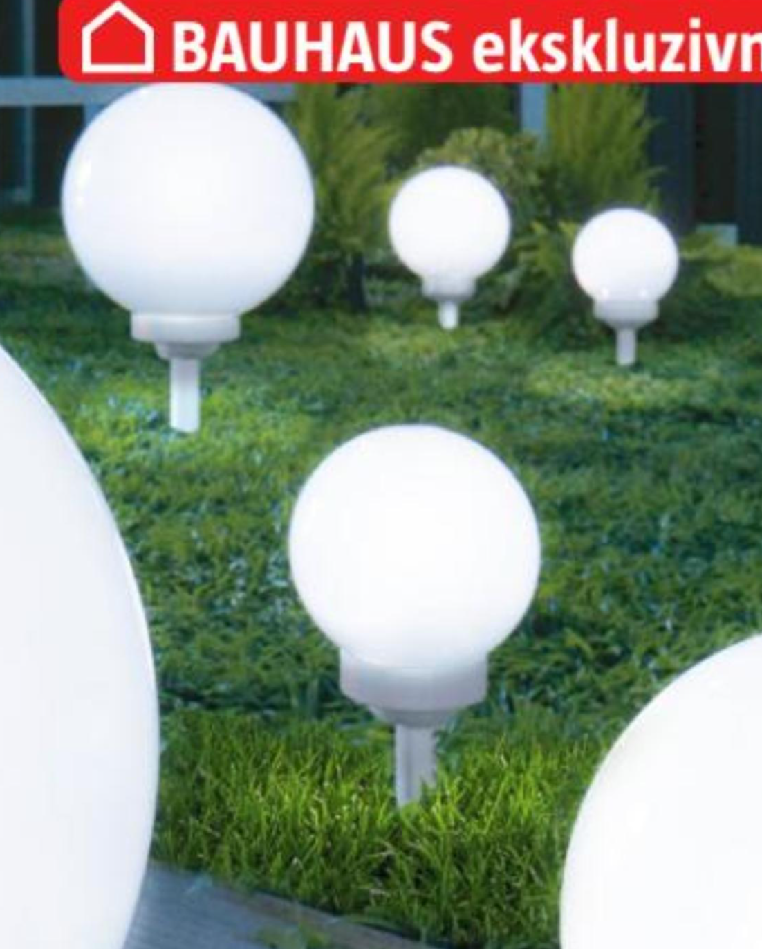 Solarna LED svjetiljka 'Fara' - Akcija u trgovini Bauhaus