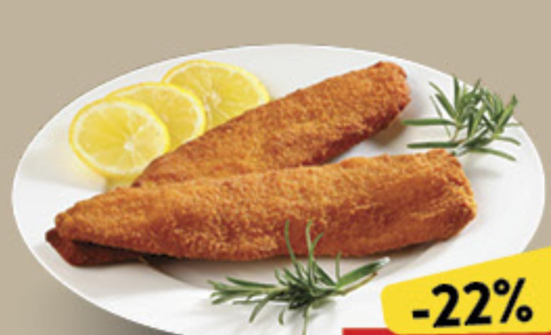 Panirani pečeni filet oslića 1kg - Akcija u trgovini Konzum