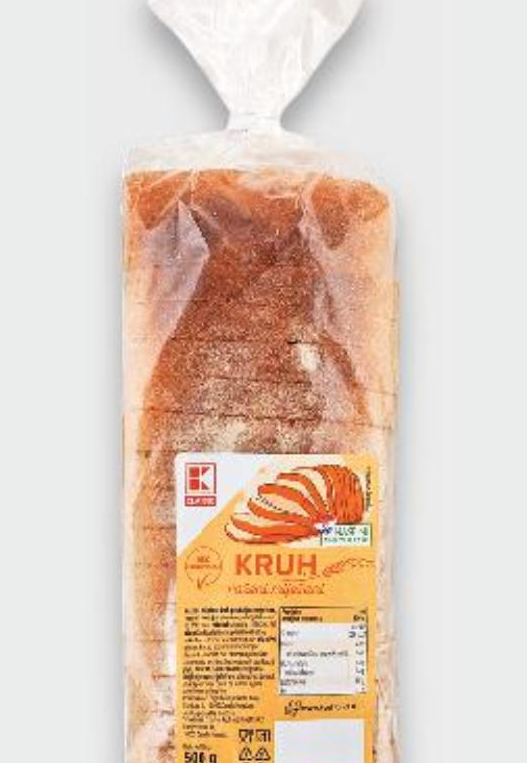 Kruh raženi miješani rezani 500 g Classic - Akcija u trgovini Kaufland