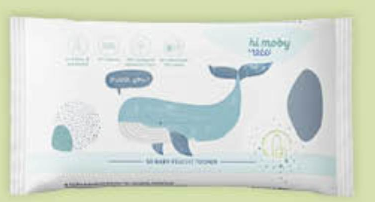 HI MOBY vlažne maramice 50 kom - Akcija u trgovini Mueller