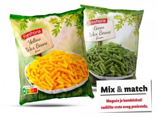 Freshona Zelene ili žute mahune 1 kg - Akcija u trgovini Lidl