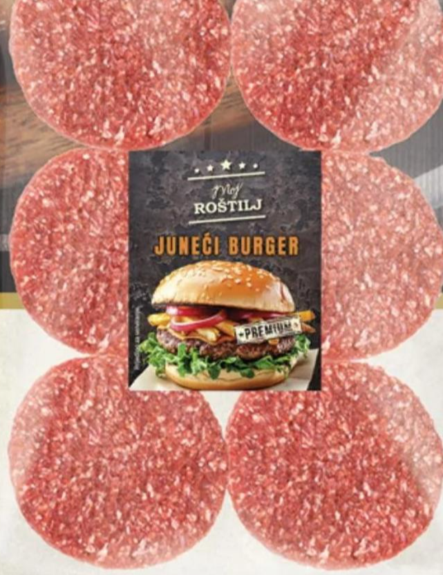 Juneći burger 6 x 150 g / 900 g - Akcija u trgovini Stanić Diskont