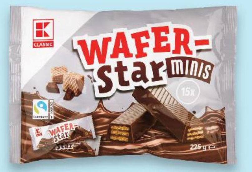 CLASSIC Vafel Wafer Star 225 g - Akcija u trgovini Kaufland
