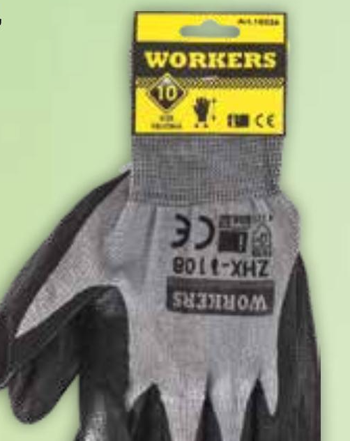 Radne rukavice 1 par Workers - Akcija u trgovini KTC
