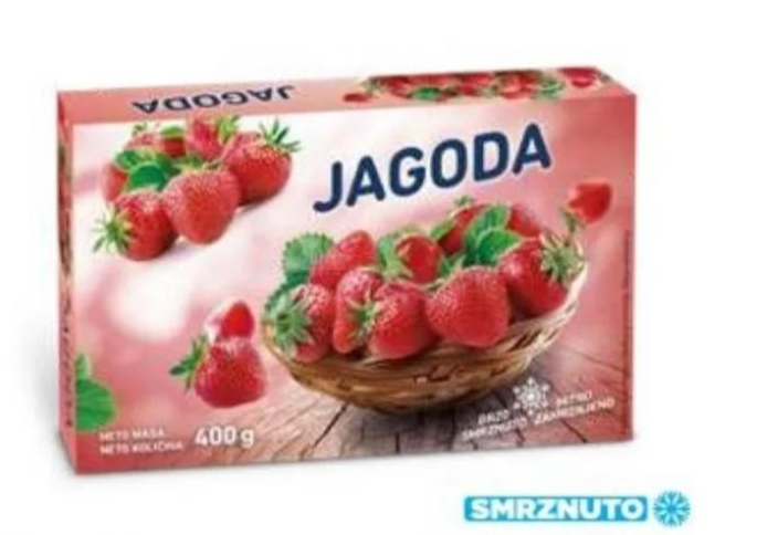 Smrznute borovnice/jagode 400 g - Akcija u trgovini Eurospin