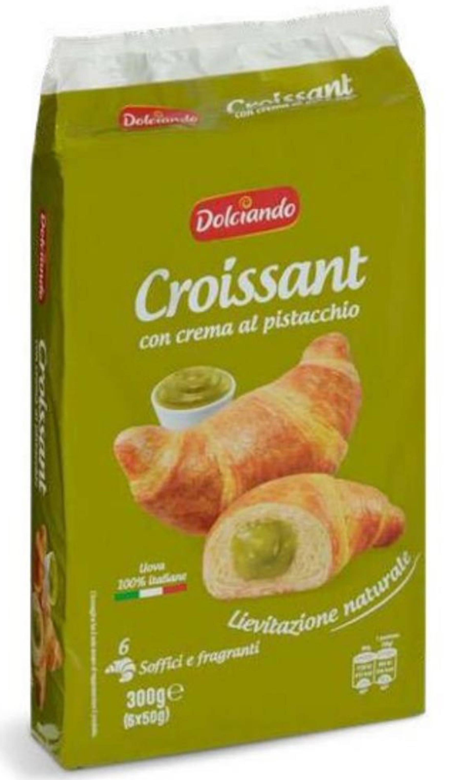Croissant s kremom od pistacije 300 g Dolciando - Akcija u trgovini Eurospin