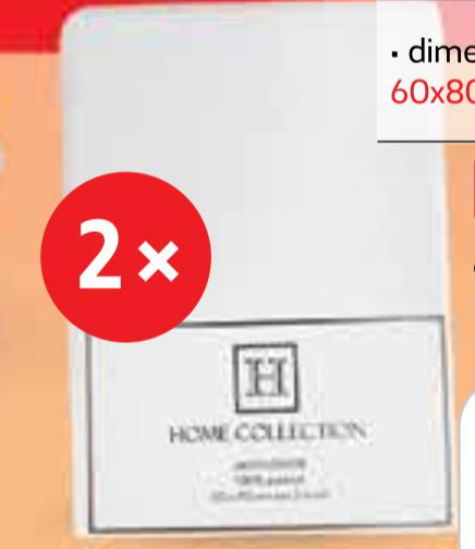 Jastučnica Home Collection 2x - Akcija u trgovini Plodine