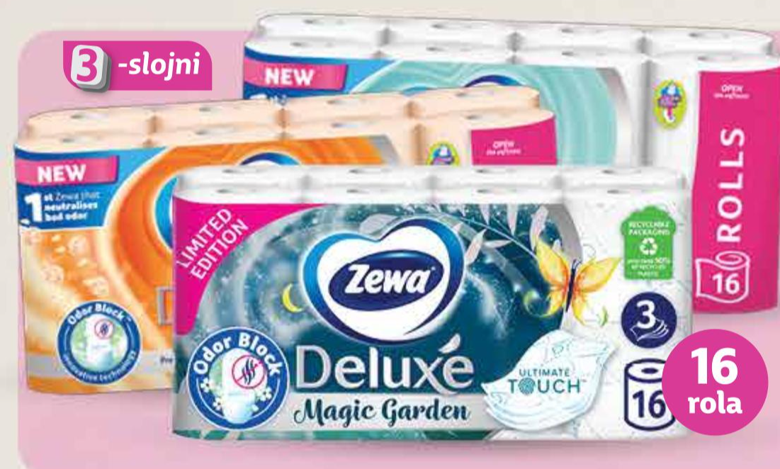 Zewa Toaletni papir 16 rola - Akcija u trgovini Plodine