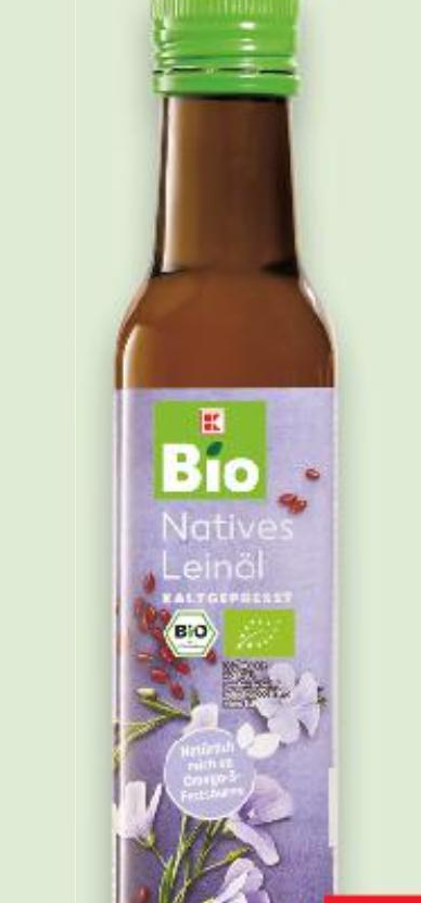 Bio laneno ulje 250 ml - Akcija u trgovini Kaufland