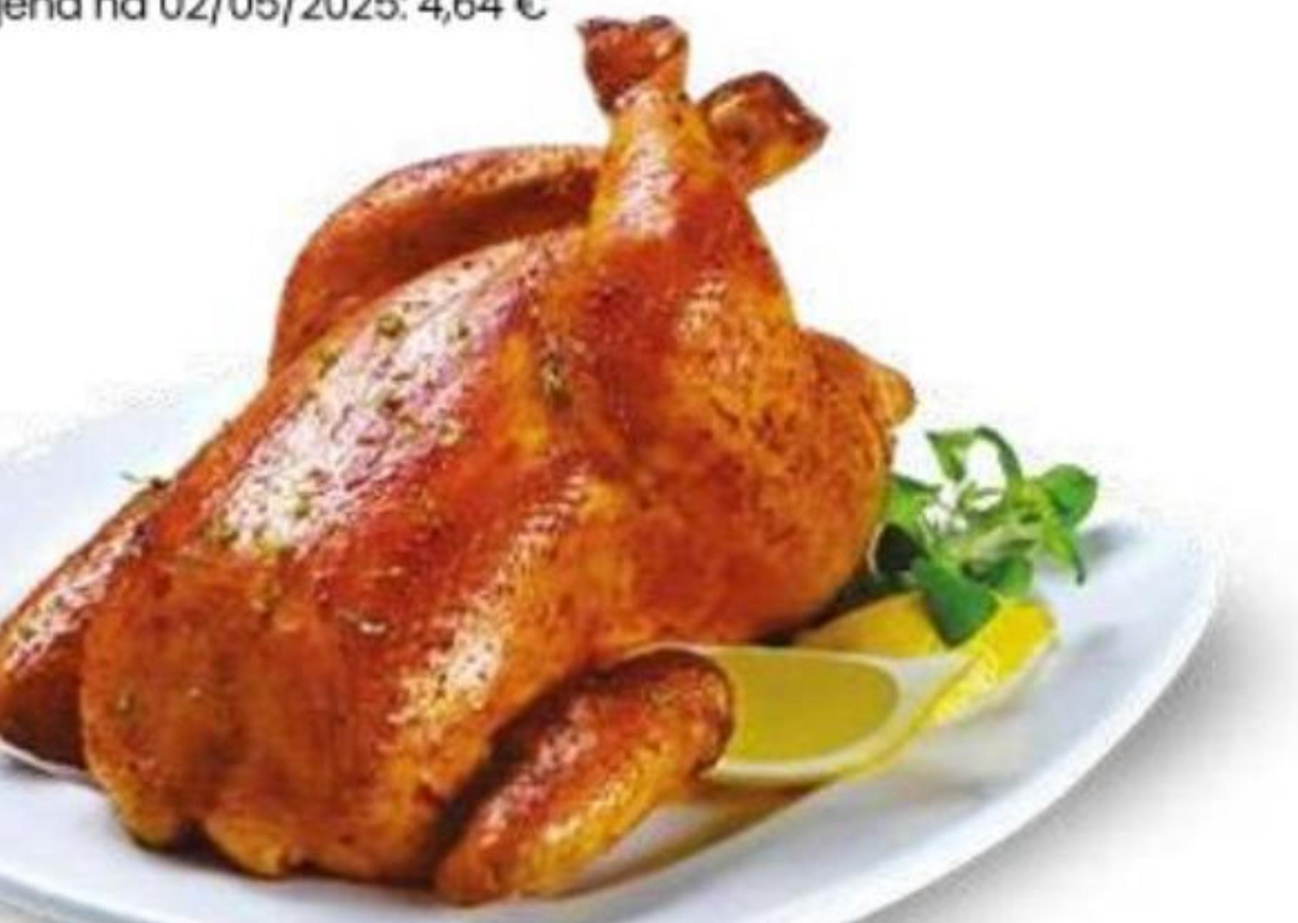 Marinirano pečeno pile cca 650 g - Akcija u trgovini Eurospin