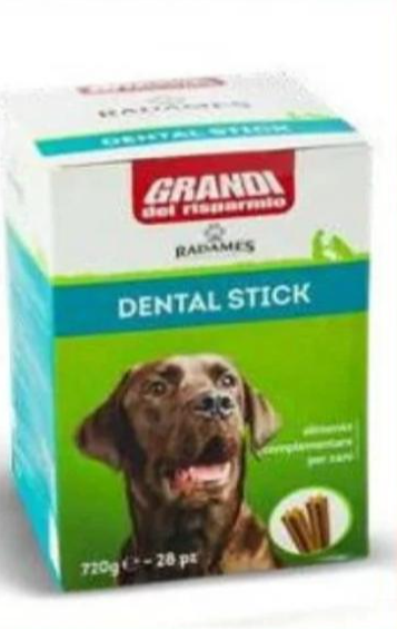 Dental stick za pse 28 kom Radames Grandi - Akcija u trgovini Eurospin