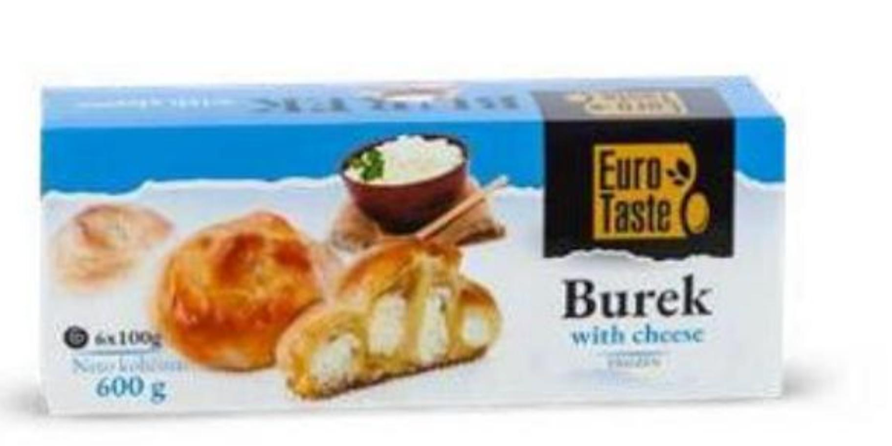 Burek sa sirom 6 KOM, 600 g Euro Taste - Akcija u trgovini Eurospin