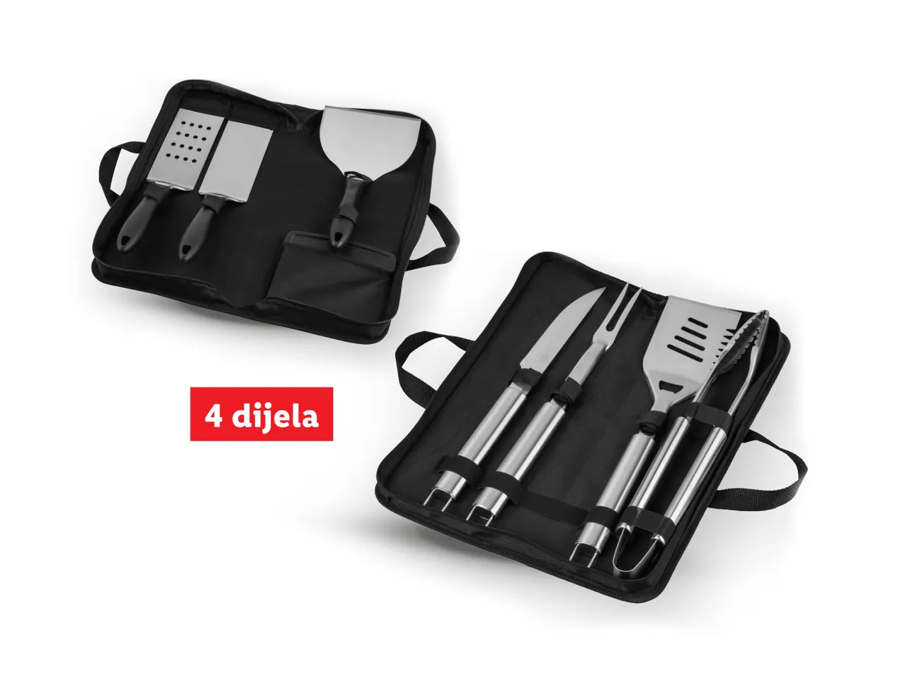 Set pribora za roštiljanje 4/1 - Akcija u trgovini KTC