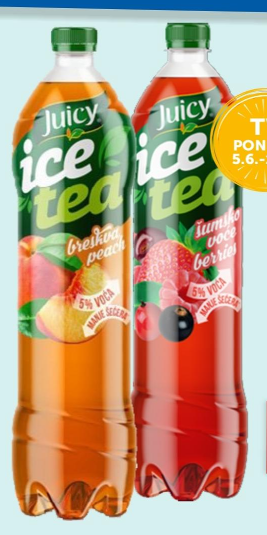 Ledeni čaj Juicy 1.5 l - Akcija u trgovini Boso