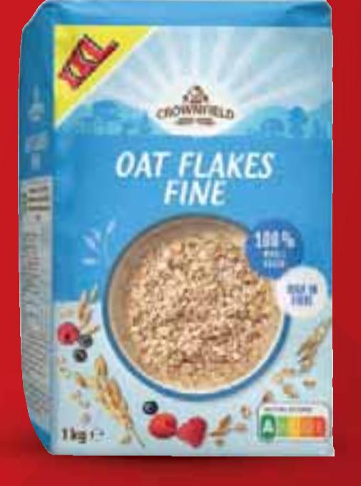 Crownfield Zobene pahuljice XXL 1 kg - Akcija u trgovini Lidl