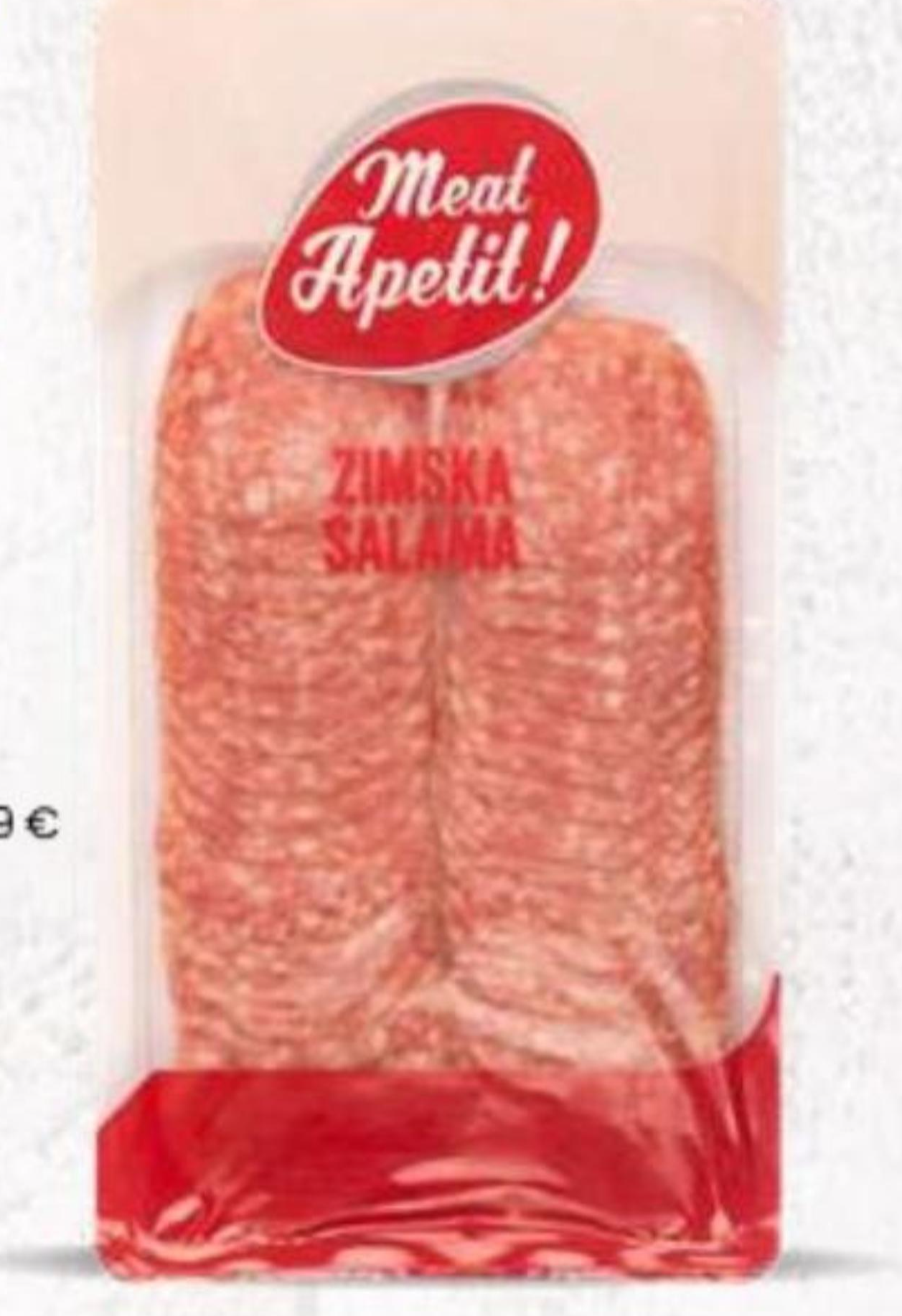 Zimska salama 250 g Meat Apetit! - Akcija u trgovini Eurospin