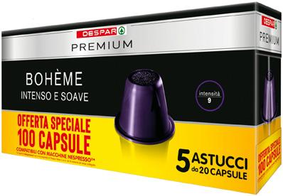 Kapsule za kavu 100 kapsula - Akcija u trgovini Spar