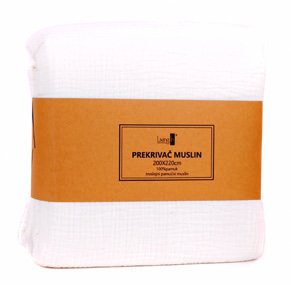 Prekrivač od muslina Vel. 200x220 cm - Akcija u trgovini KTC