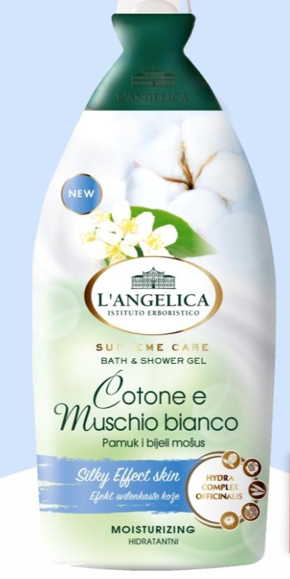 L'Angelica gel za tuširanje Supreme Care 500 ml - Akcija u trgovini Dm