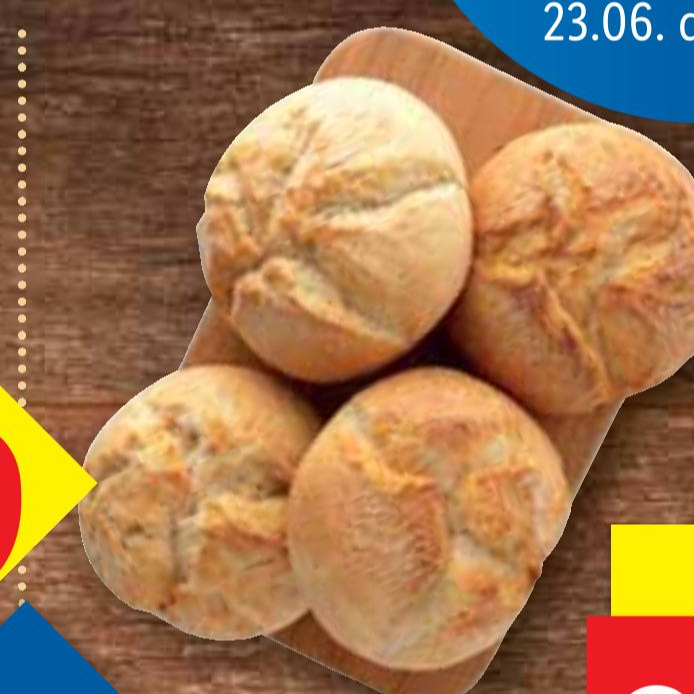 Seljačko pecivo 80 g - Akcija u trgovini Lidl