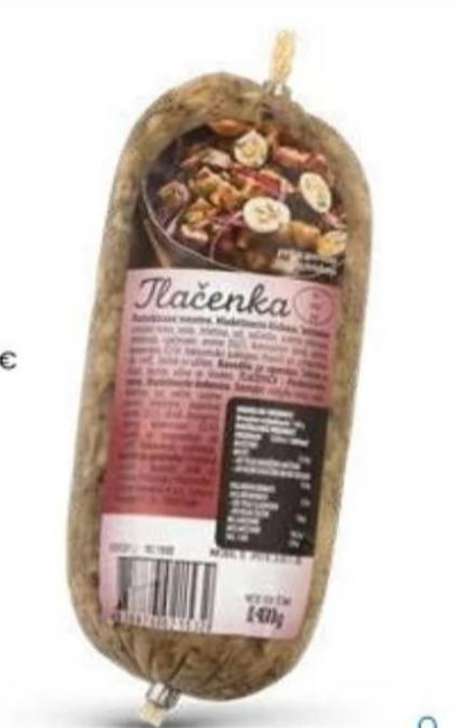 Tlačenica 400 g - Akcija u trgovini Eurospin