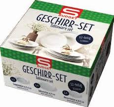 Set tanjura Geschirr-Set 1 set Budget - Akcija u trgovini Interspar