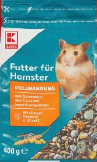 K Classic Hrana za hrčke 400 g - Akcija u trgovini Kaufland