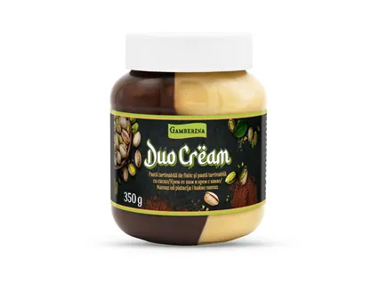 Gamberina Duo krema pistacija i kakao 350 g - Akcija u trgovini Lidl