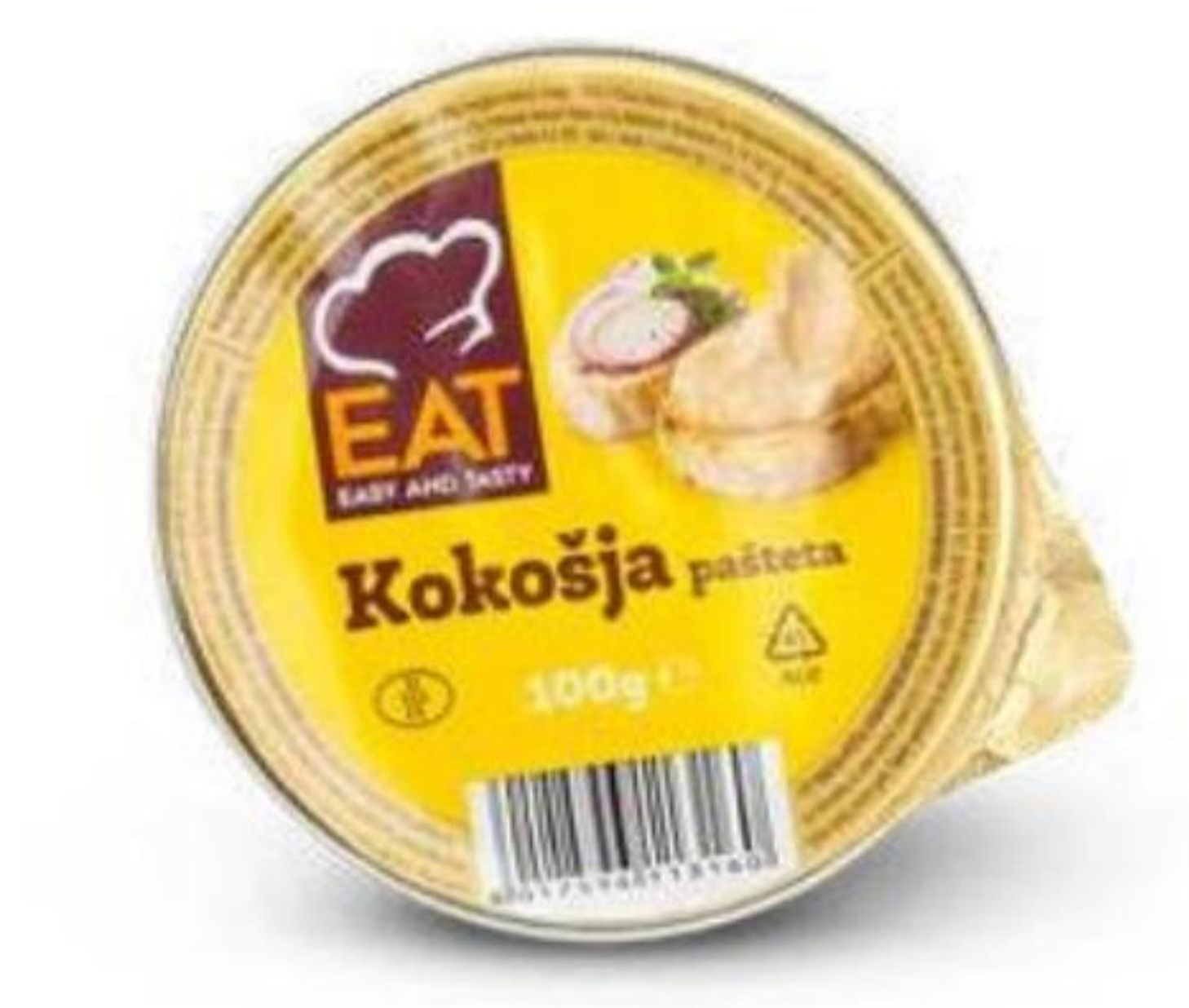 EAT Kokošja pašteta 100 g - Akcija u trgovini Eurospin