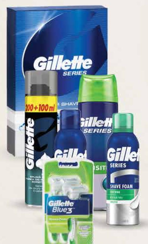 Odabrani Gillette proizvodi - Akcija u trgovini Bipa