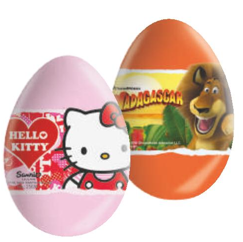 Jaje s igračkom 1 kom - Akcija u trgovini Tommy