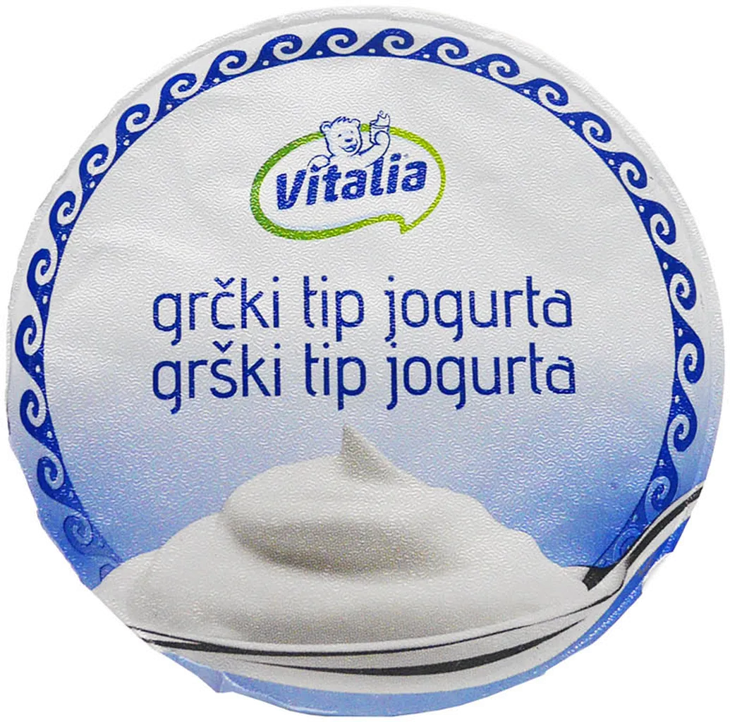 Jogurt grčki tip 150 g Vitalia - Akcija u trgovini Eurospin