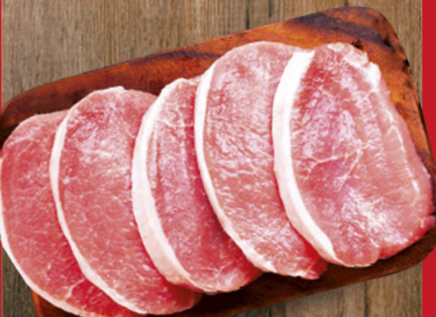 Svinjska slabina i leđa 1kg - Akcija u trgovini Konzum