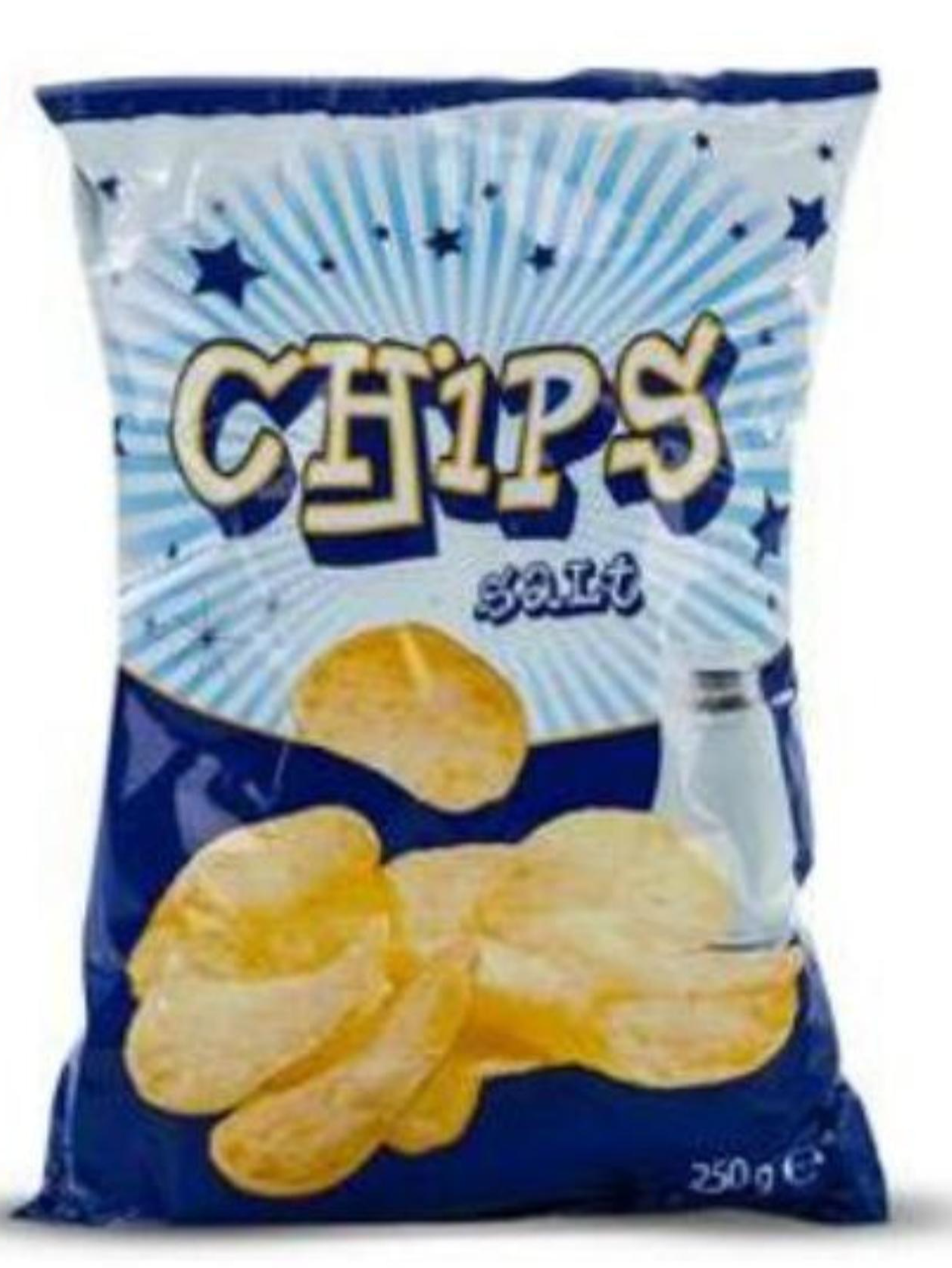 Slani čips 250 g - Akcija u trgovini Eurospin
