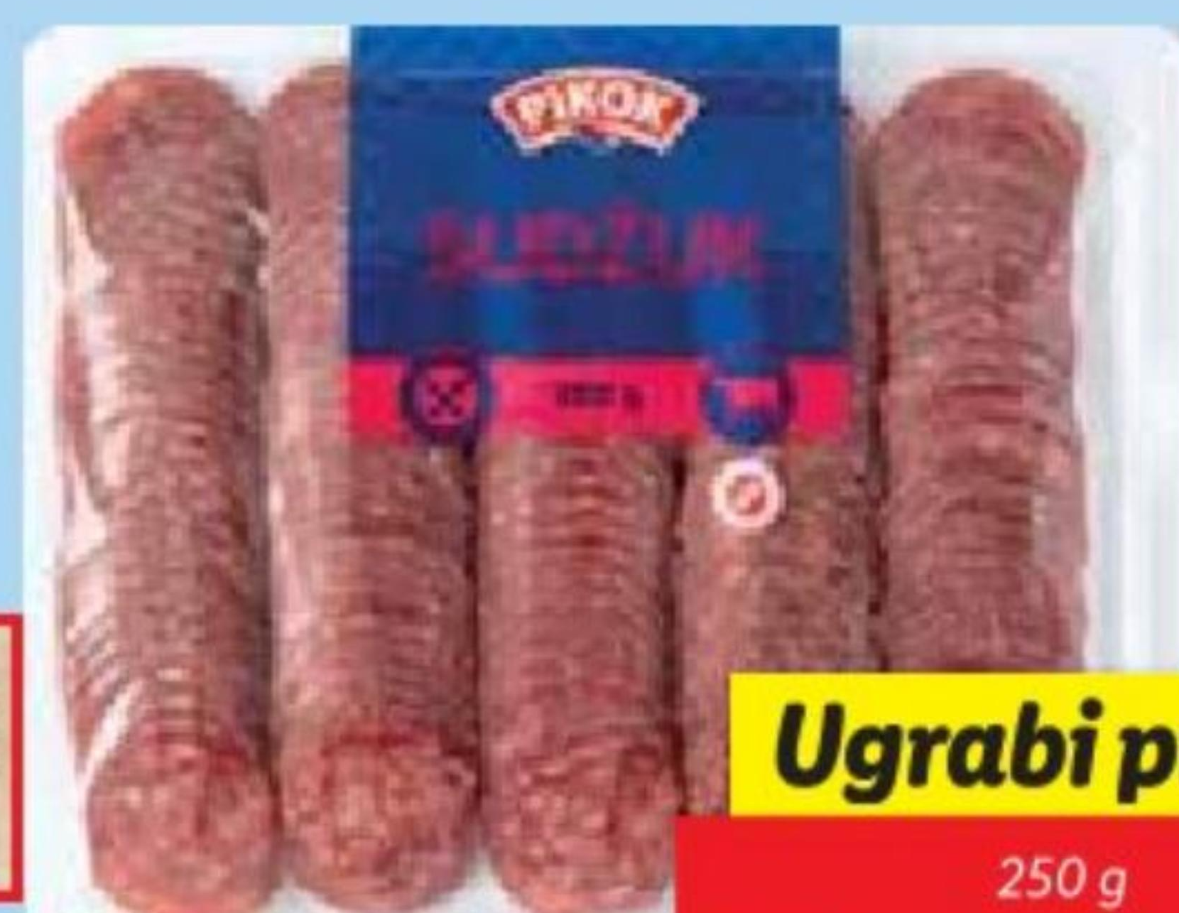 PIKOK Sudžuk 250 g - Akcija u trgovini Lidl