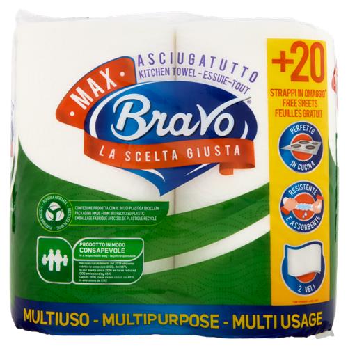 Bravo Papirnati ručnici 3/1 - Akcija u trgovini Trgovina Krk