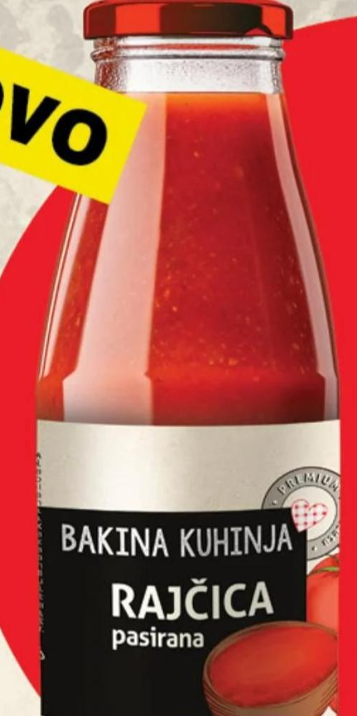 Bakina Kuhinja Rajčica Pasirana 680 g - Akcija u trgovini Stanić Diskont