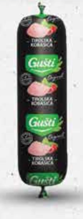 Gušti Tirolska kobasica 400 g - Akcija u trgovini Plodine